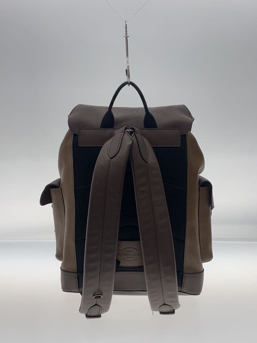 COACH Backpack Leather BRW 3