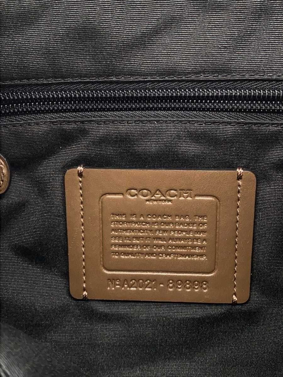 COACH Backpack Leather BRW 5
