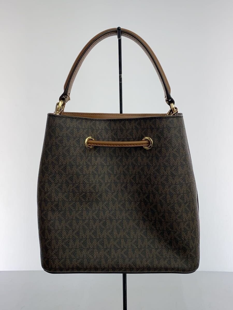 MICHAEL KORS Shoulder Bag PVC BRW All-over Pattern 3