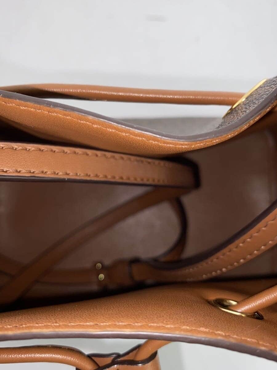 MICHAEL KORS Shoulder Bag PVC BRW All-over Pattern 5