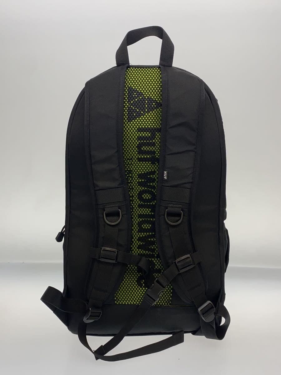 HUF Backpack BLK 3