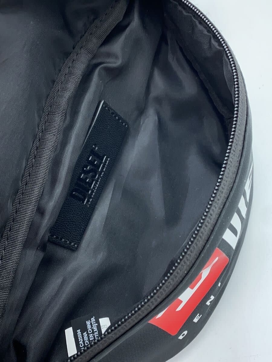 DIESEL Waist Bag Nylon BLK P5480 6