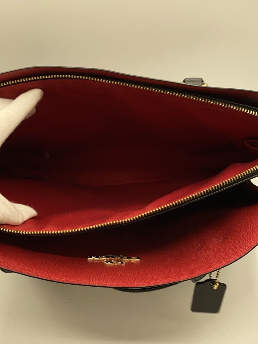 COACH Tote Bag BLK Solid C4077 6