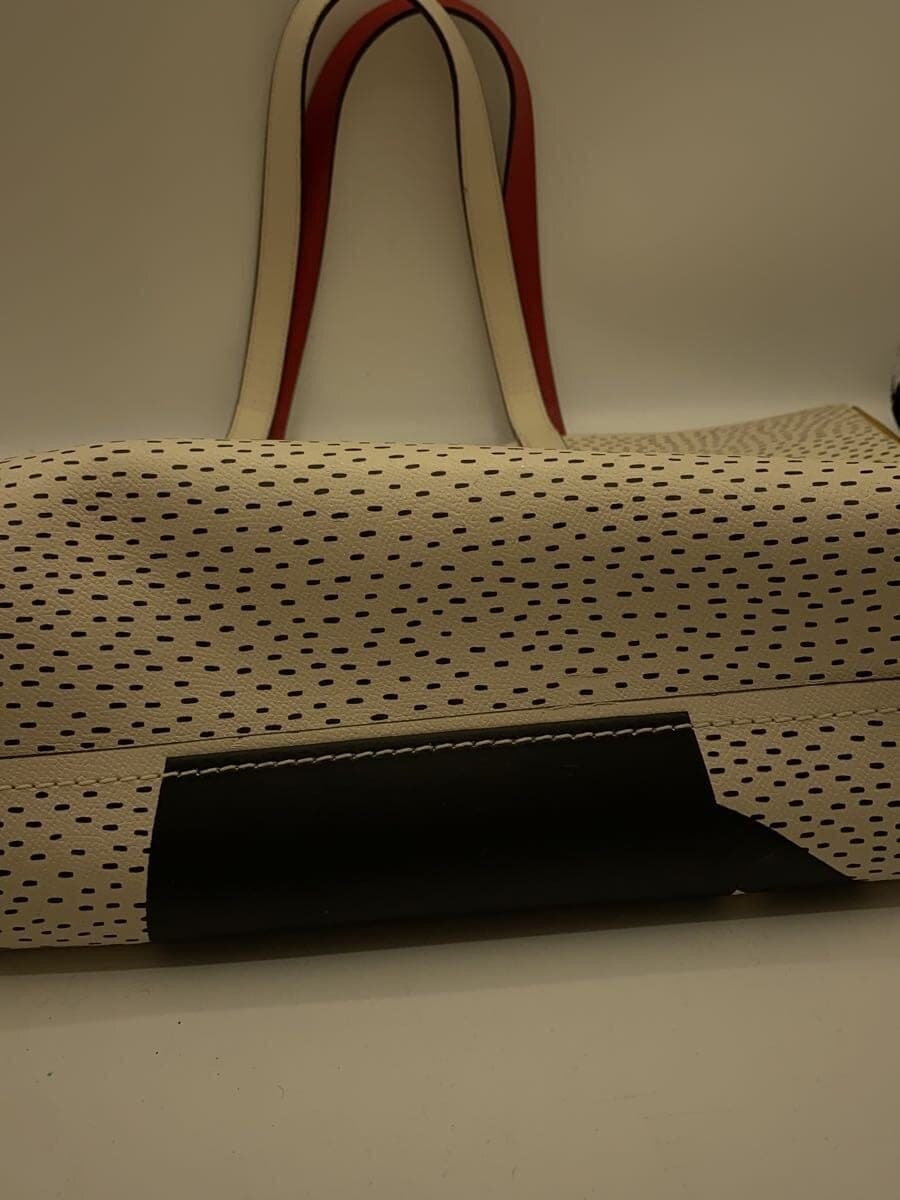 COACH tote bag leather WHT K2081-C0895 4