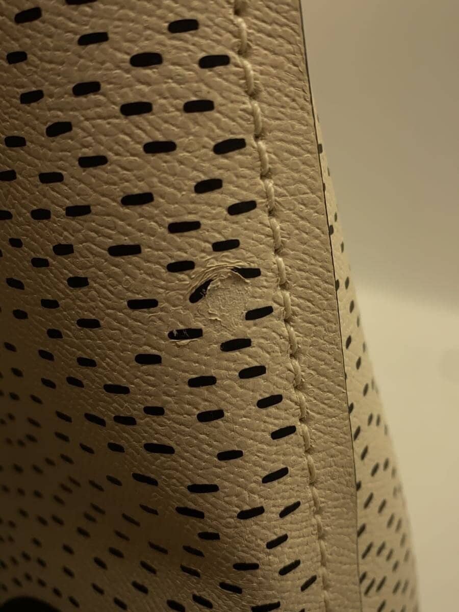 COACH tote bag leather WHT K2081-C0895 7