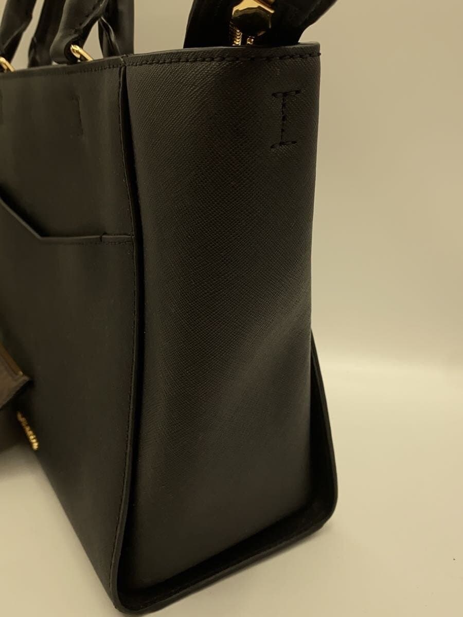MICHAEL KORS tote bag leather BLK 2