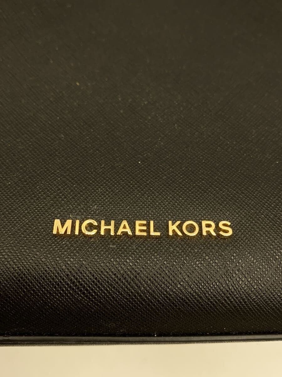 MICHAEL KORS tote bag leather BLK 5