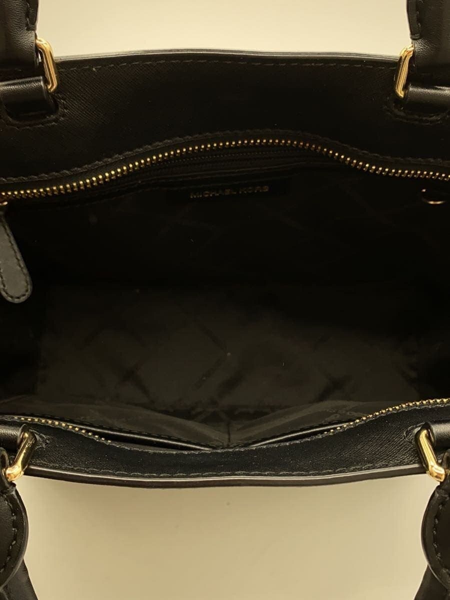 MICHAEL KORS tote bag leather BLK 6