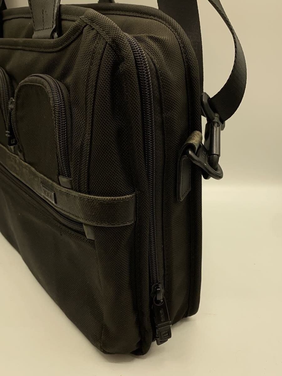 TUMI briefcase -- BLK plain 2