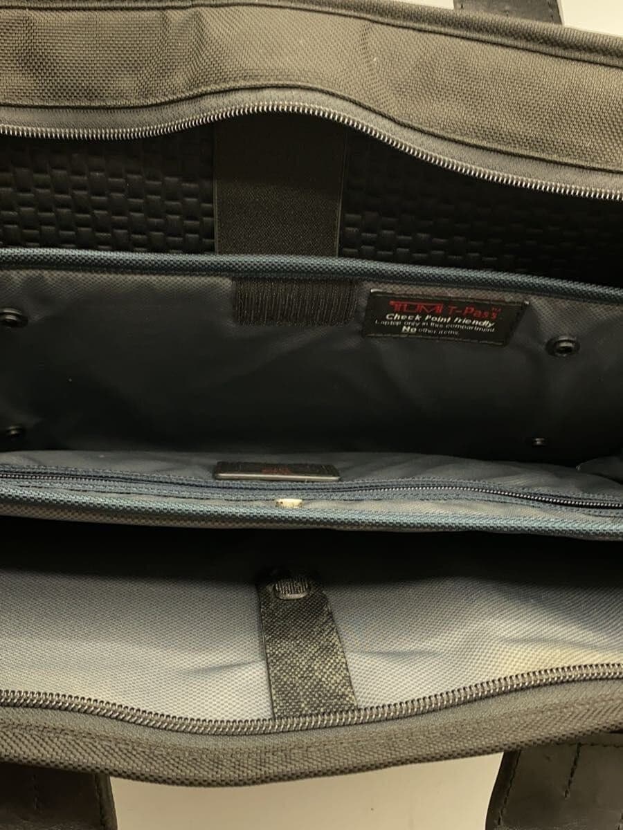 TUMI briefcase -- BLK plain 6