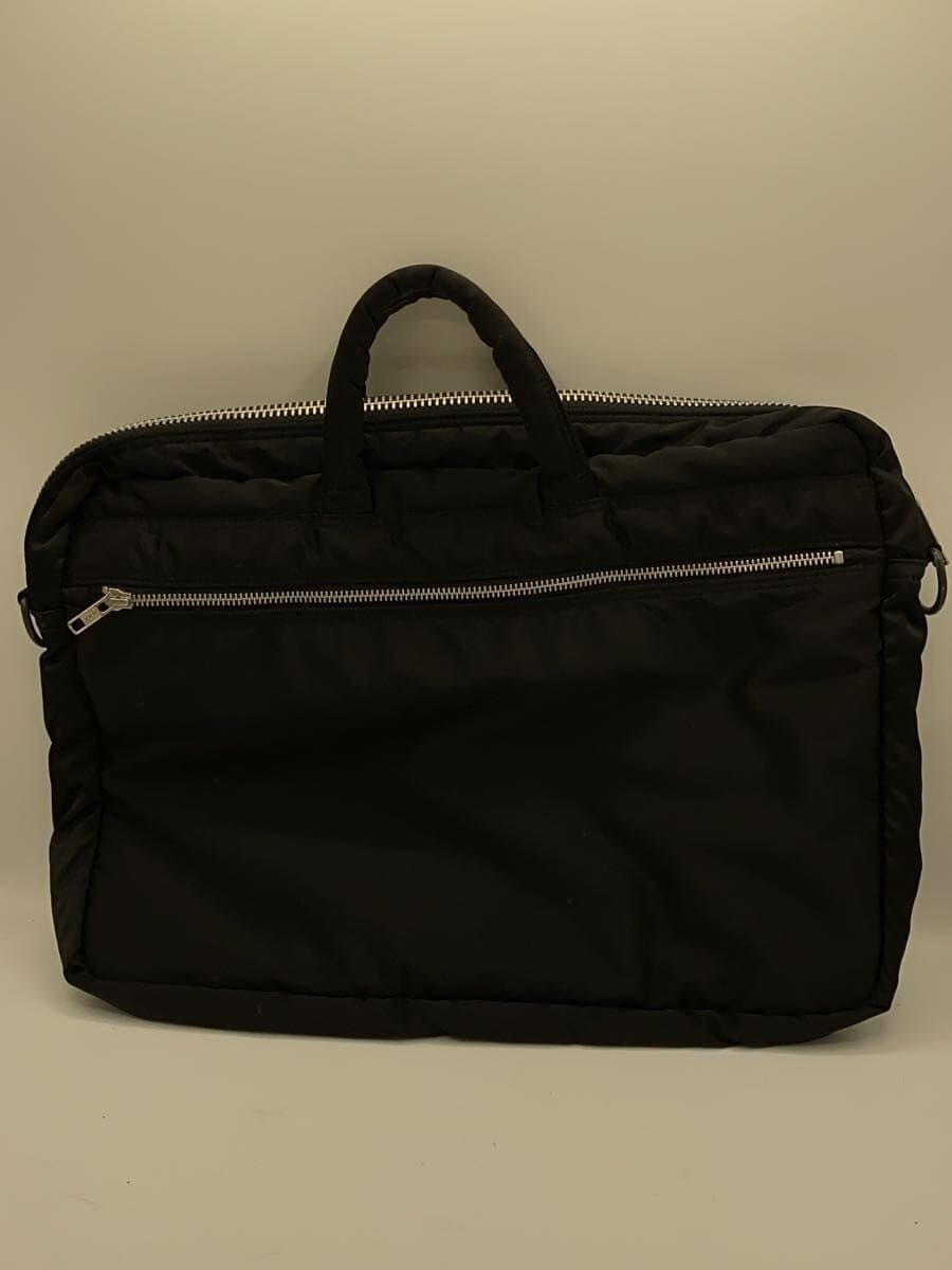PORTER briefcase nylon BLK plain shoulder missing 3