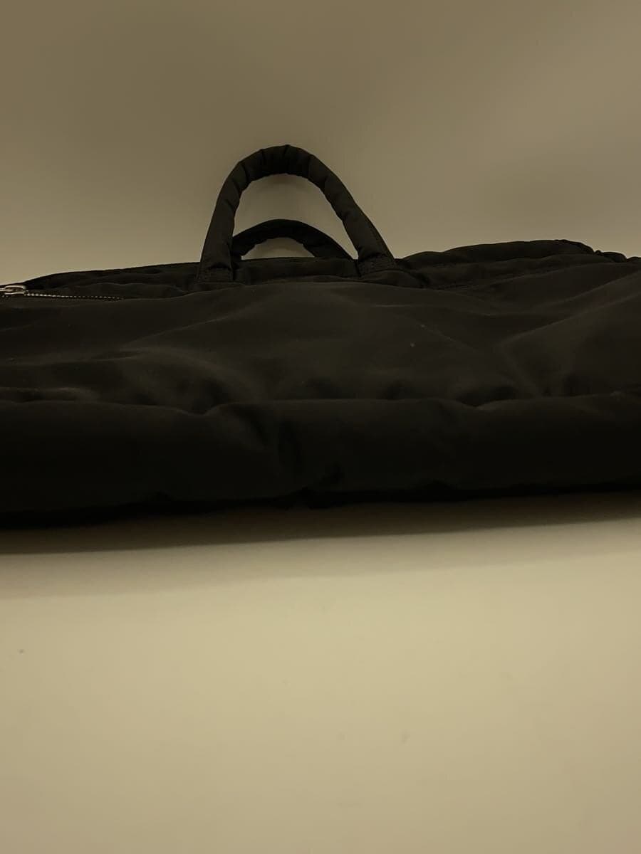 PORTER briefcase nylon BLK plain shoulder missing 4