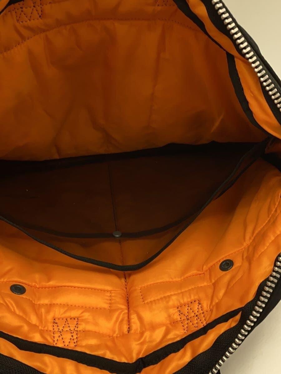 PORTER briefcase nylon BLK plain shoulder missing 6