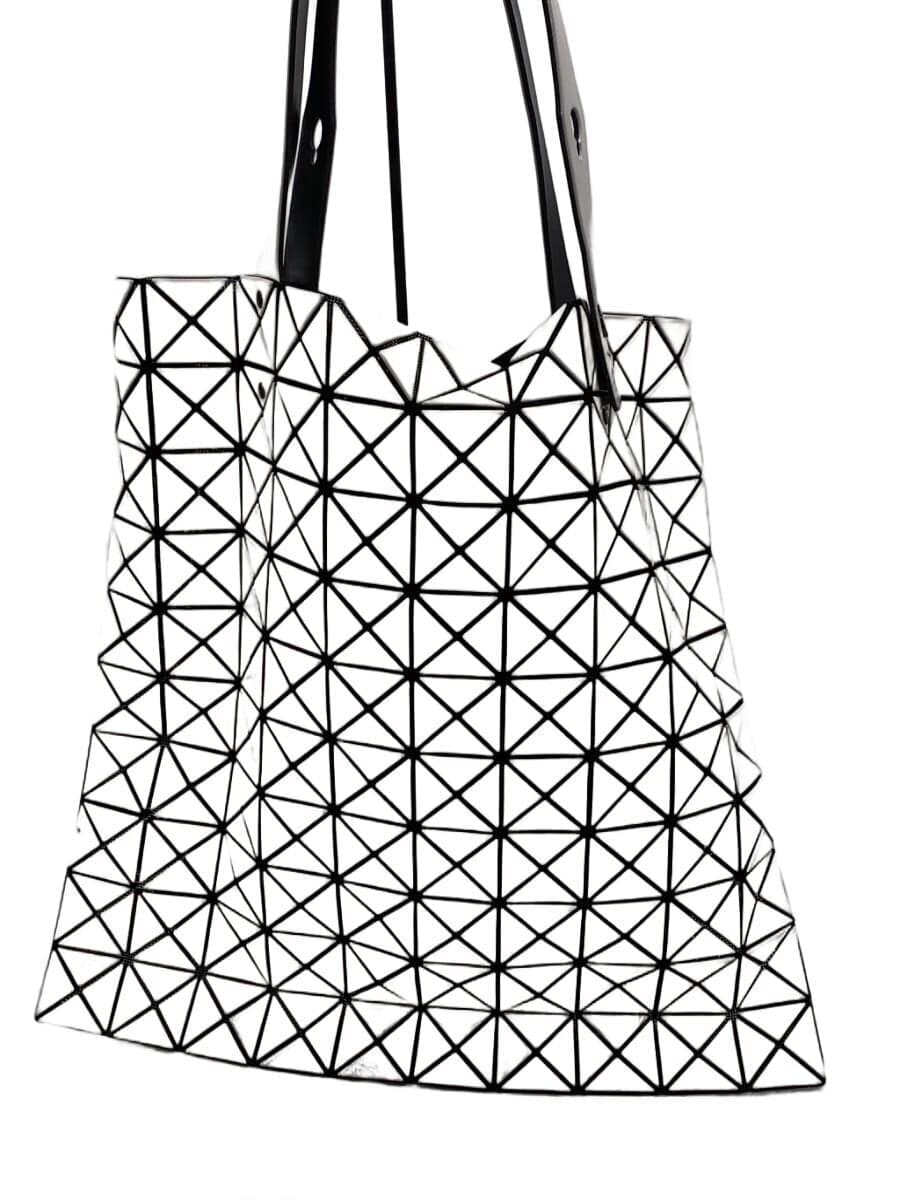 BAO BAO ISSEY MIYAKE handbag polyester WHT BB63-AG043