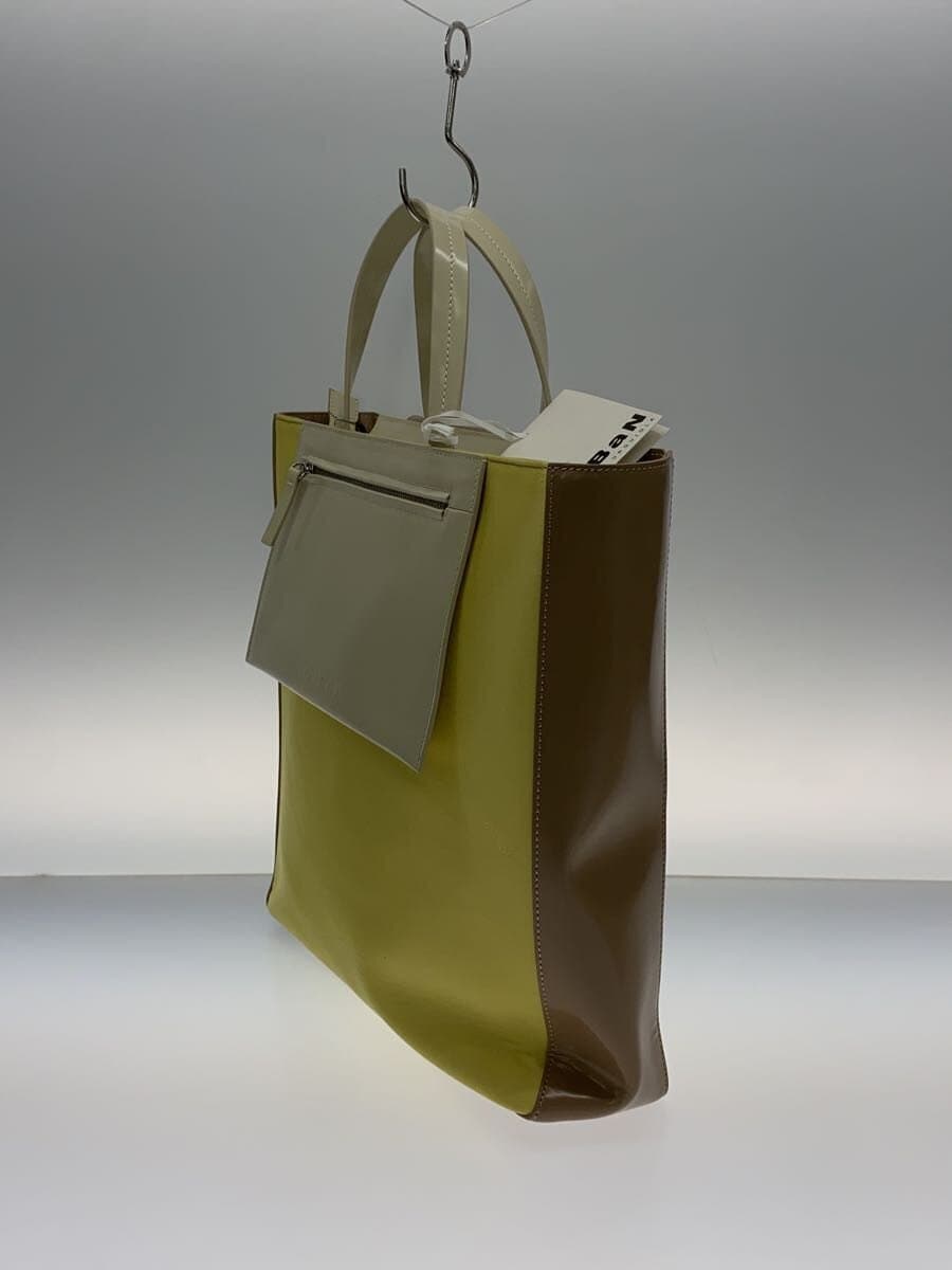 CA Ba N Nylon Combi Pocket Tote Bag YLW 49-03-31-03004 2