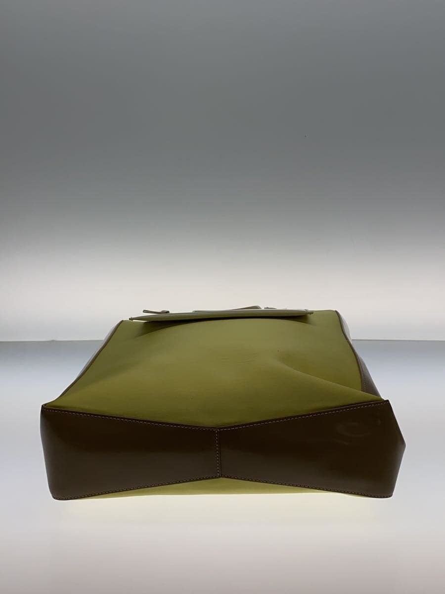 CA Ba N Nylon Combi Pocket Tote Bag YLW 49-03-31-03004 4