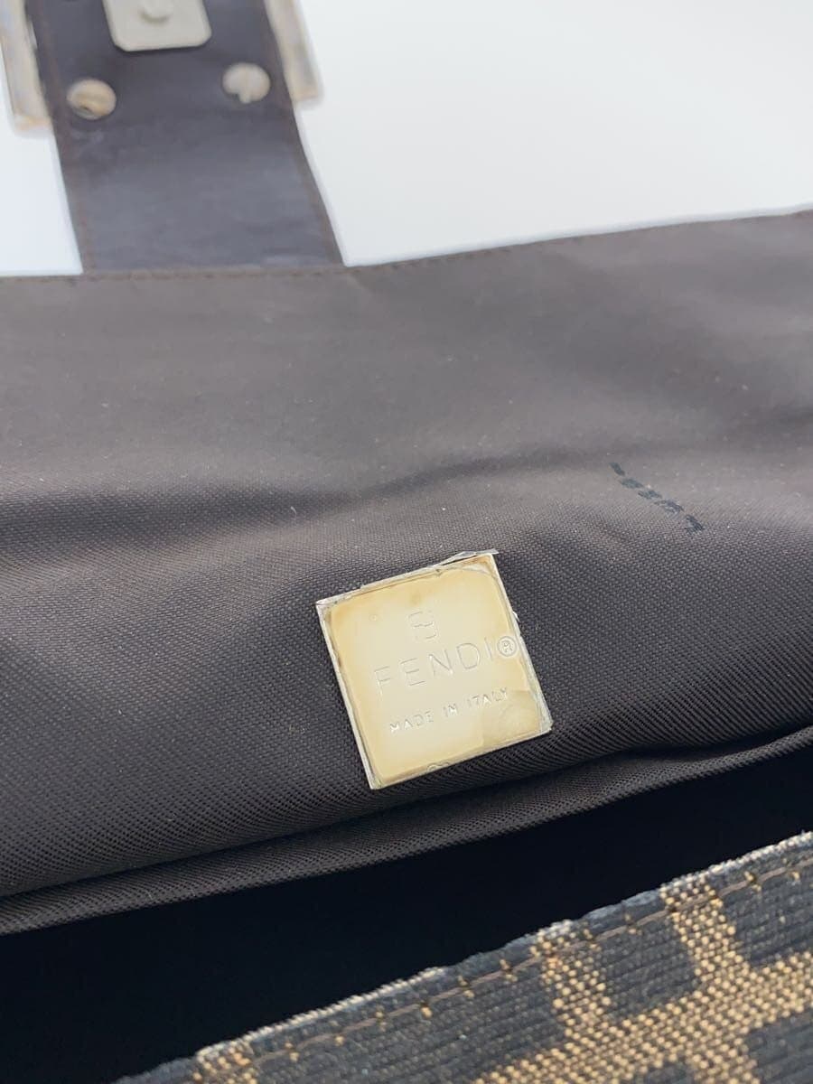 FENDI shoulder bag canvas CML 5