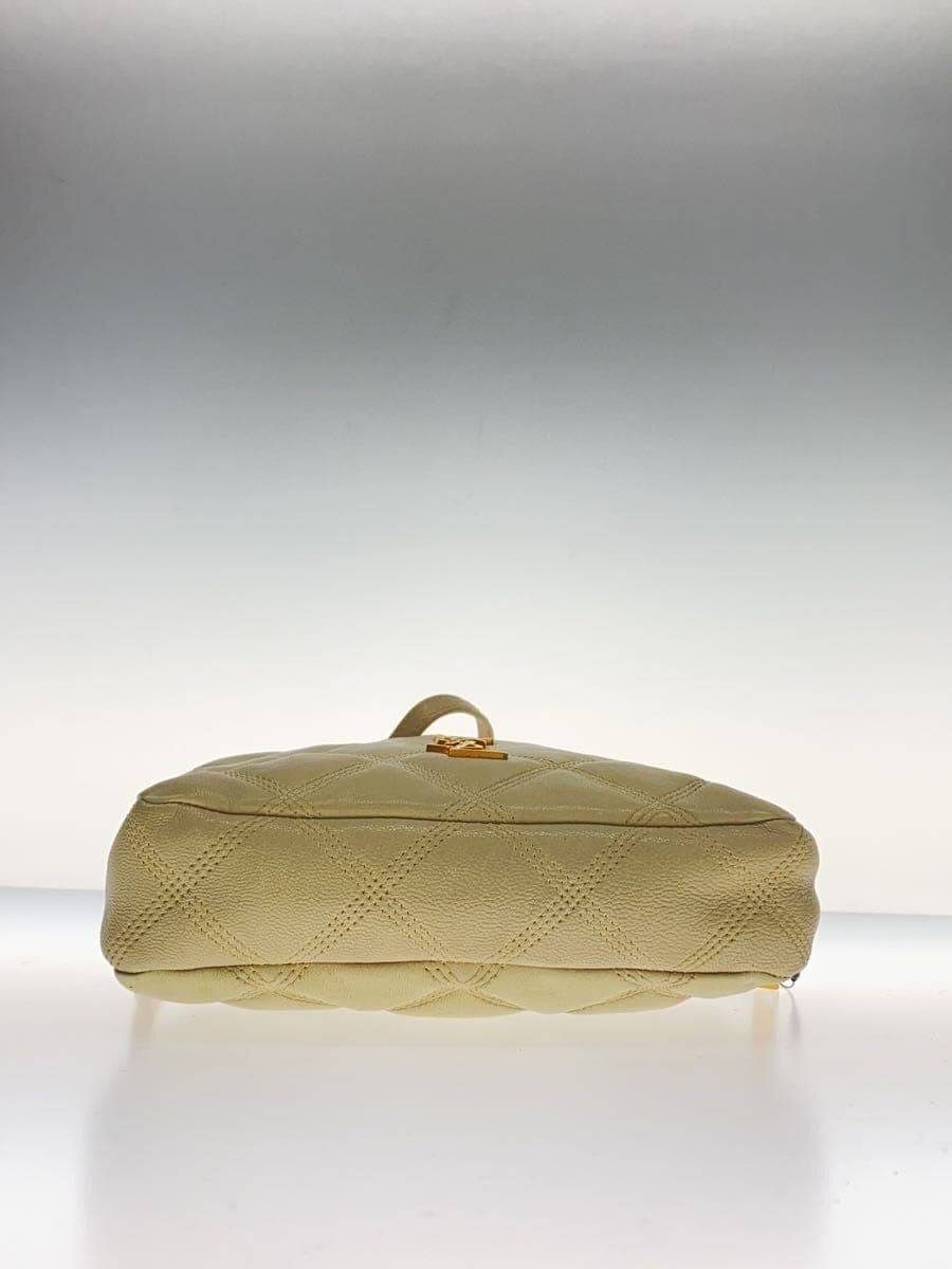 YVES SAINT LAURENT shoulder bag leather beige GUE608941 4