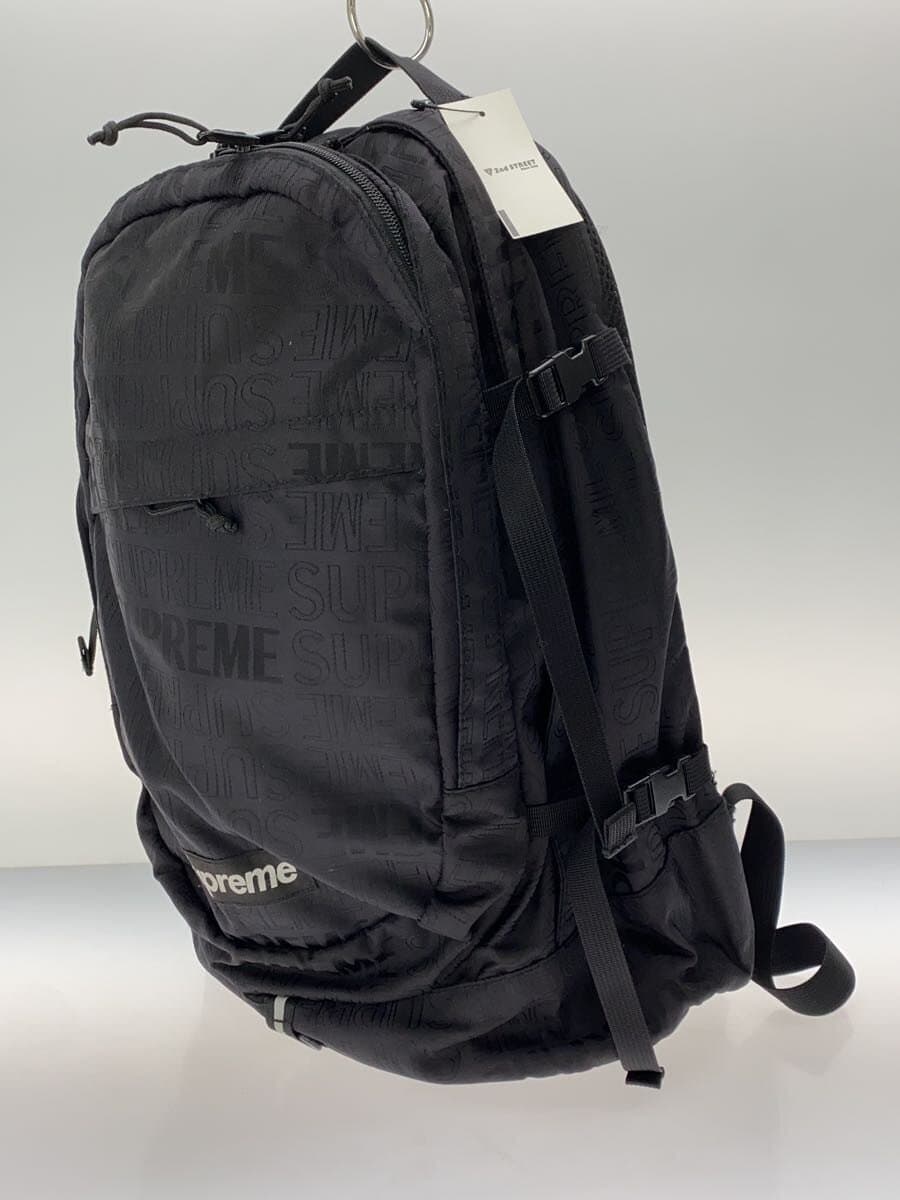 Supreme 19SS BACKPACK Backpack BLK Plain 2