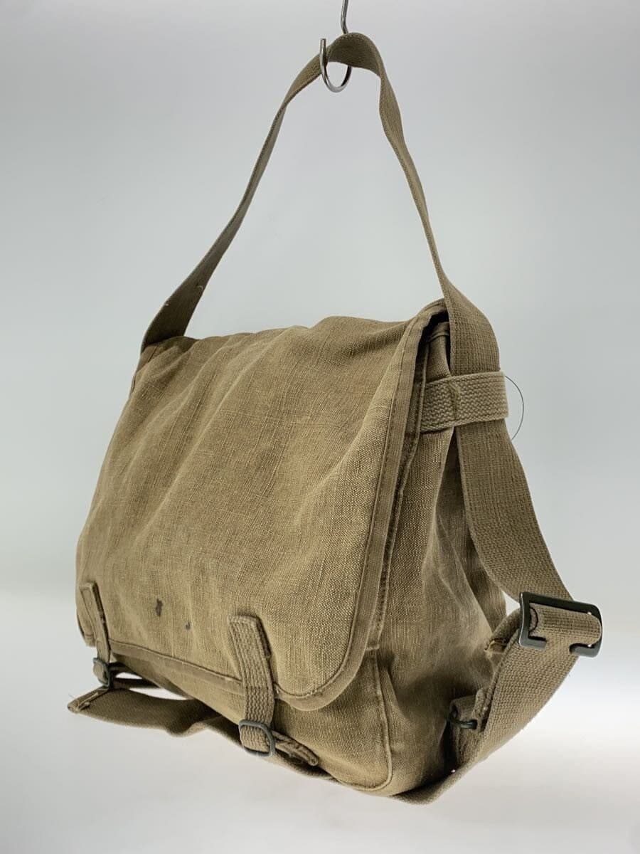 FRENCH MILITARY Shoulder Bag -- KHK Solid Color 2