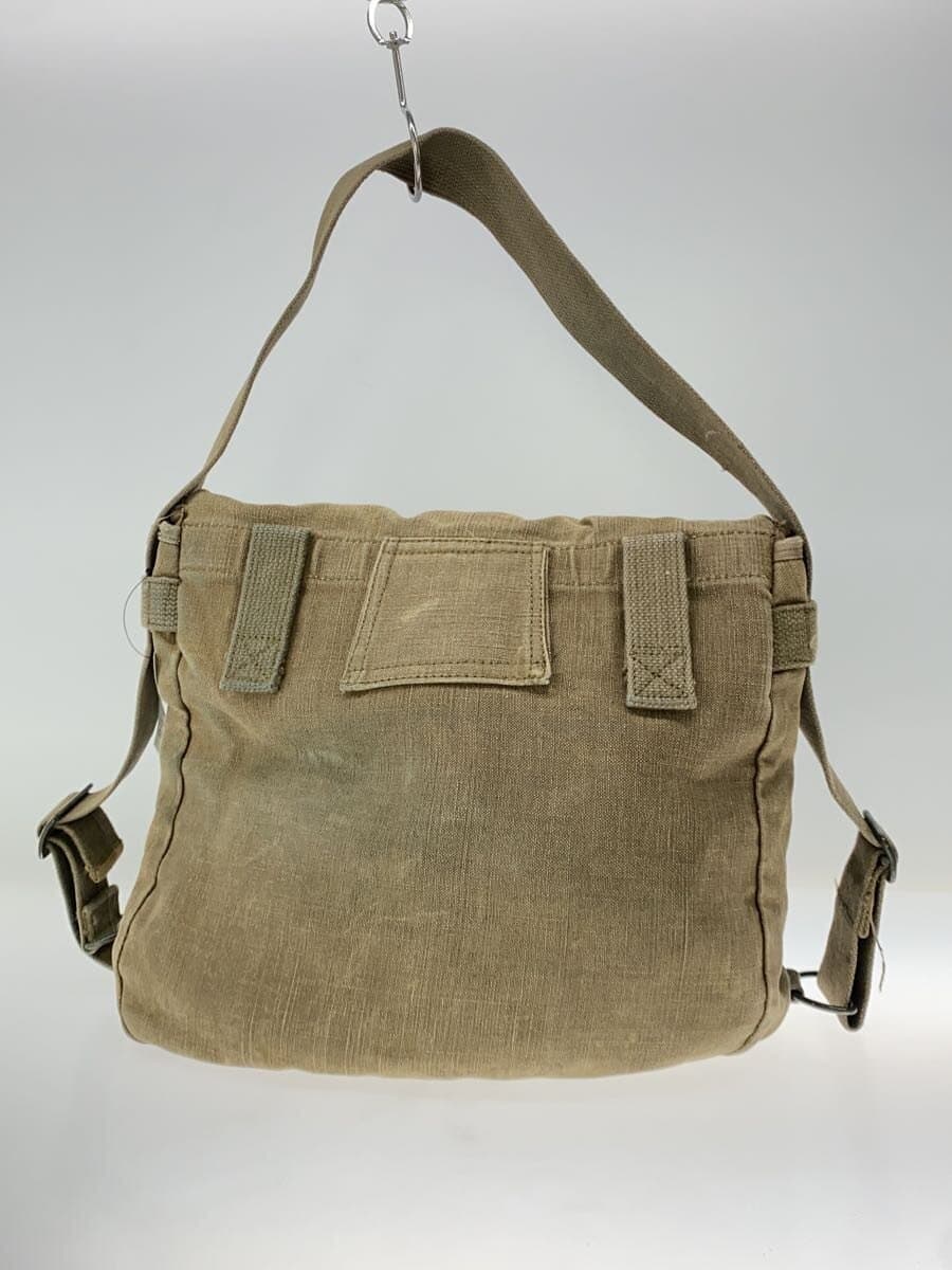 FRENCH MILITARY Shoulder Bag -- KHK Solid Color 3