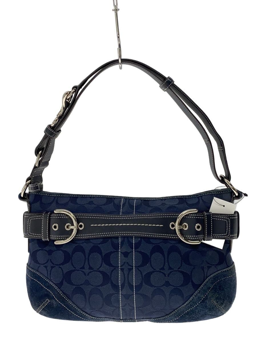 COACH Shoulder Bag Canvas IDG 7077