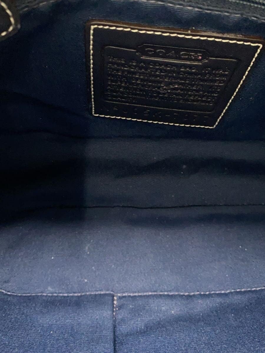 COACH Shoulder Bag Canvas IDG 7077 6