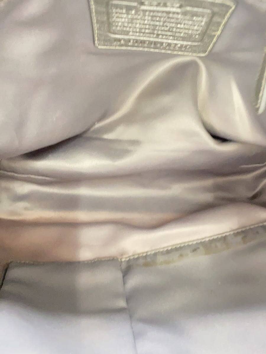 COACH Shoulder Bag Canvas GRY F16502 6