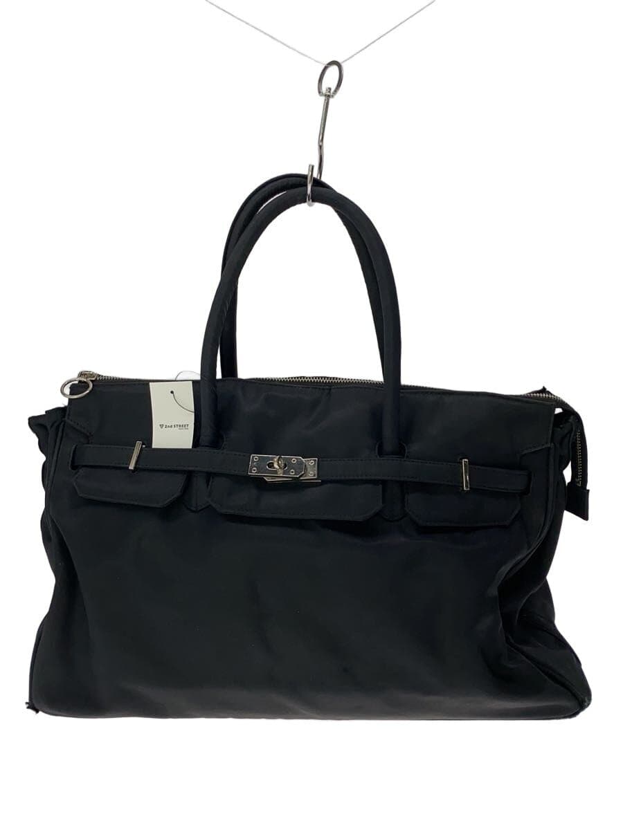 MLVINCE bag corner scuffs, damage present BLK