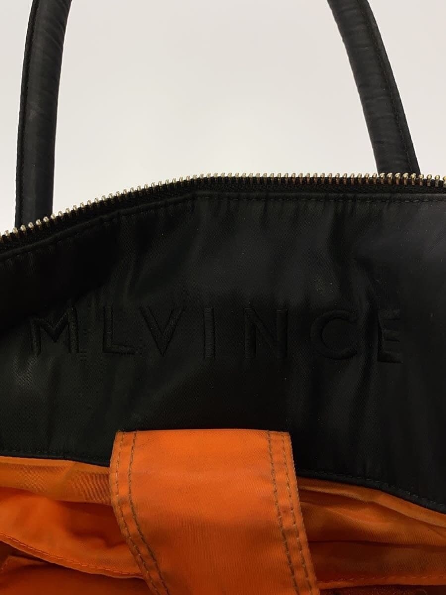 MLVINCE bag corner scuffs, damage present BLK 5