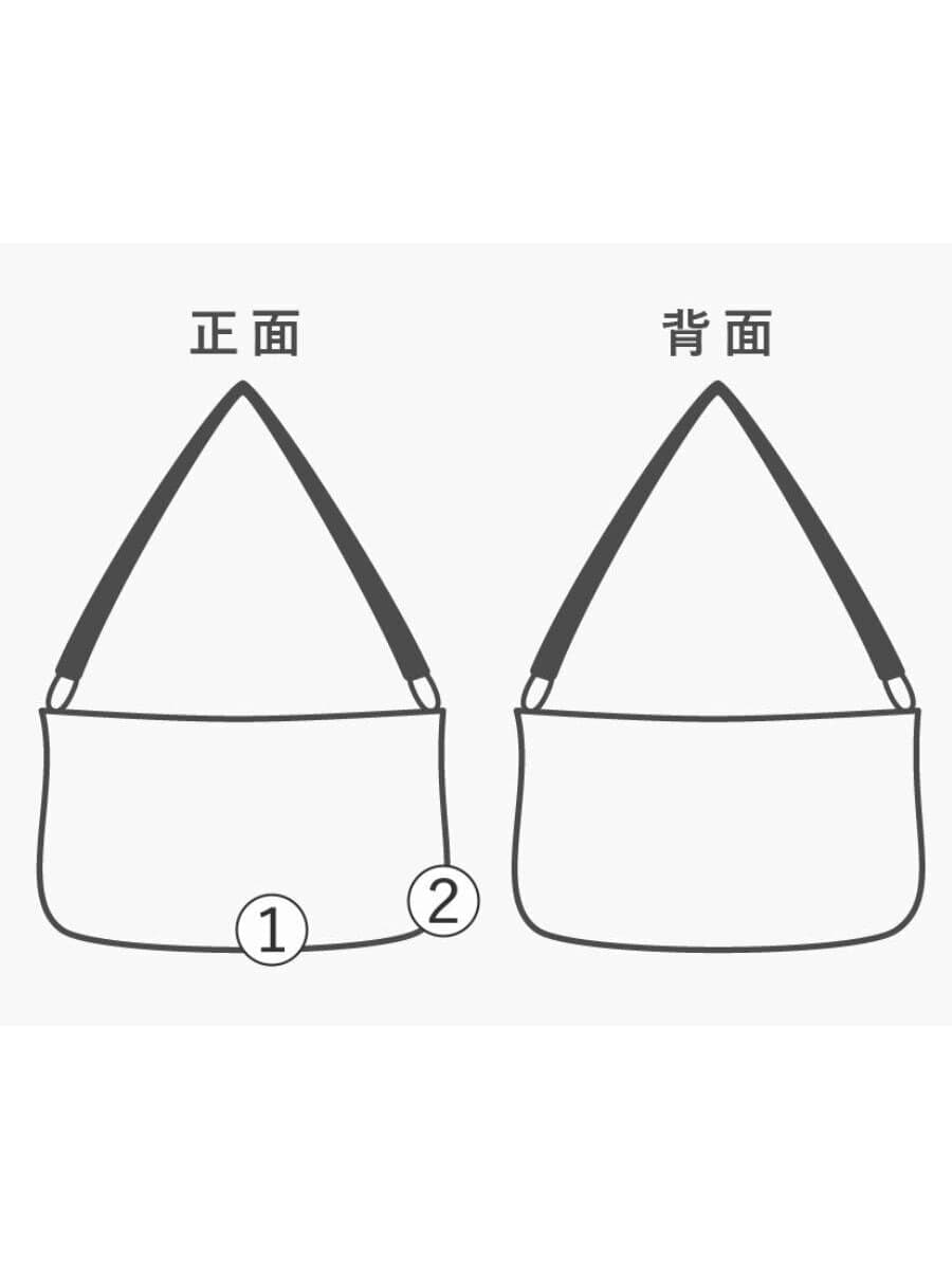 MLVINCE bag corner scuffs, damage present BLK 8