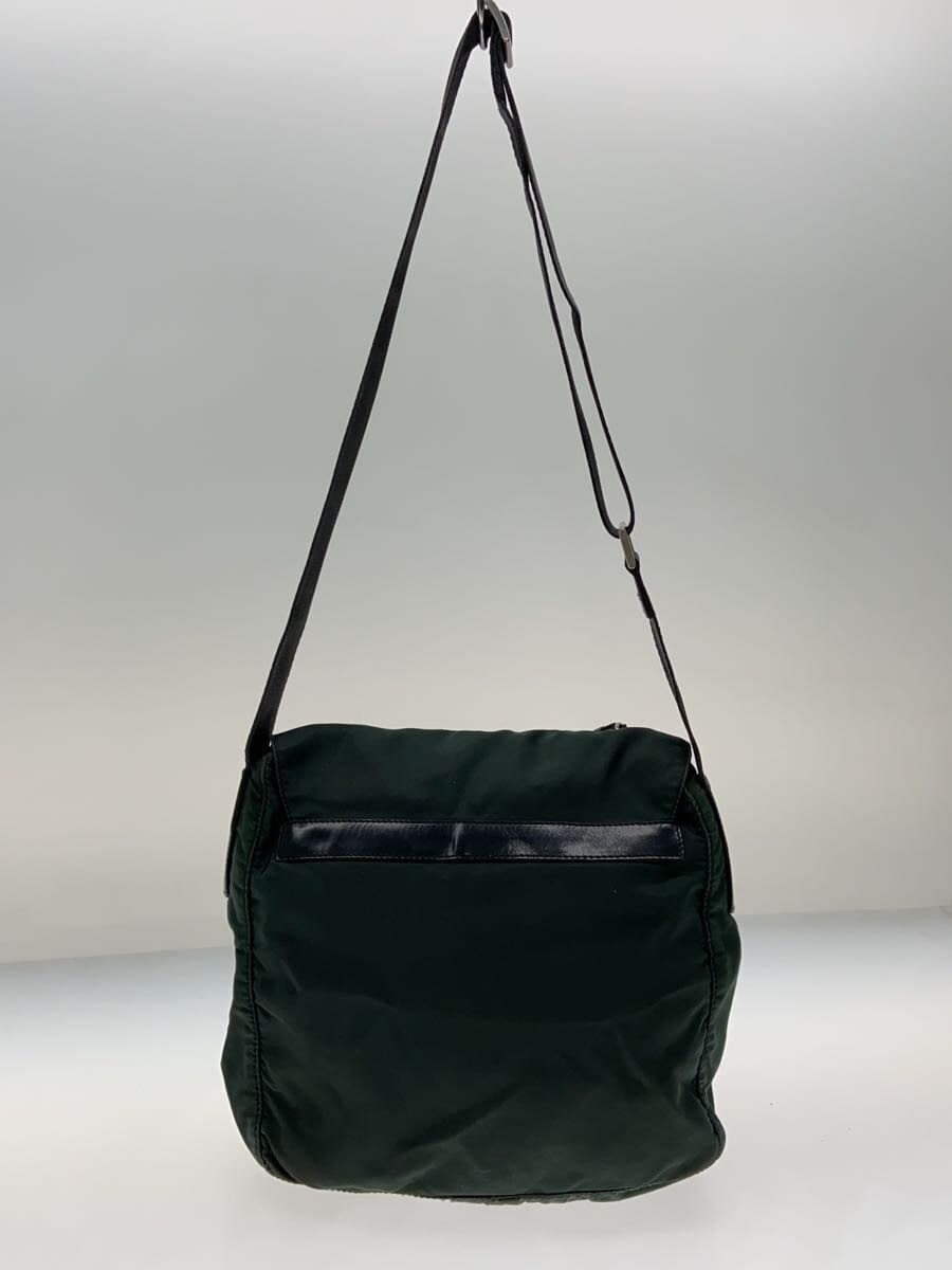 PRADA shoulder bag nylon GRN 3