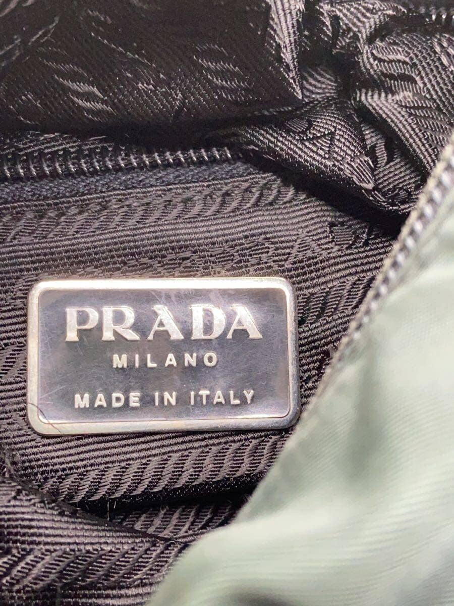 PRADA shoulder bag nylon GRN 5