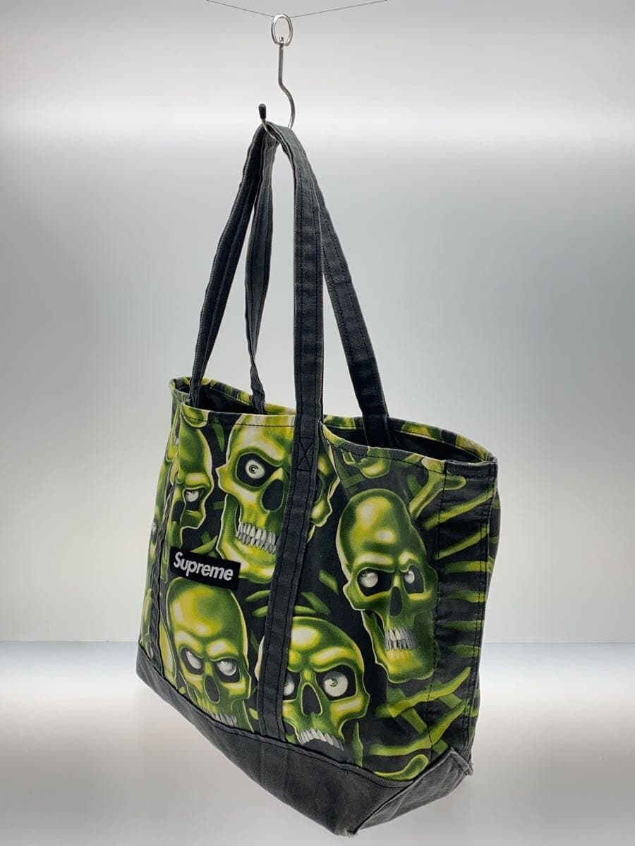 Supreme Skull Pile Denim Tote Bag Tote Bag 2