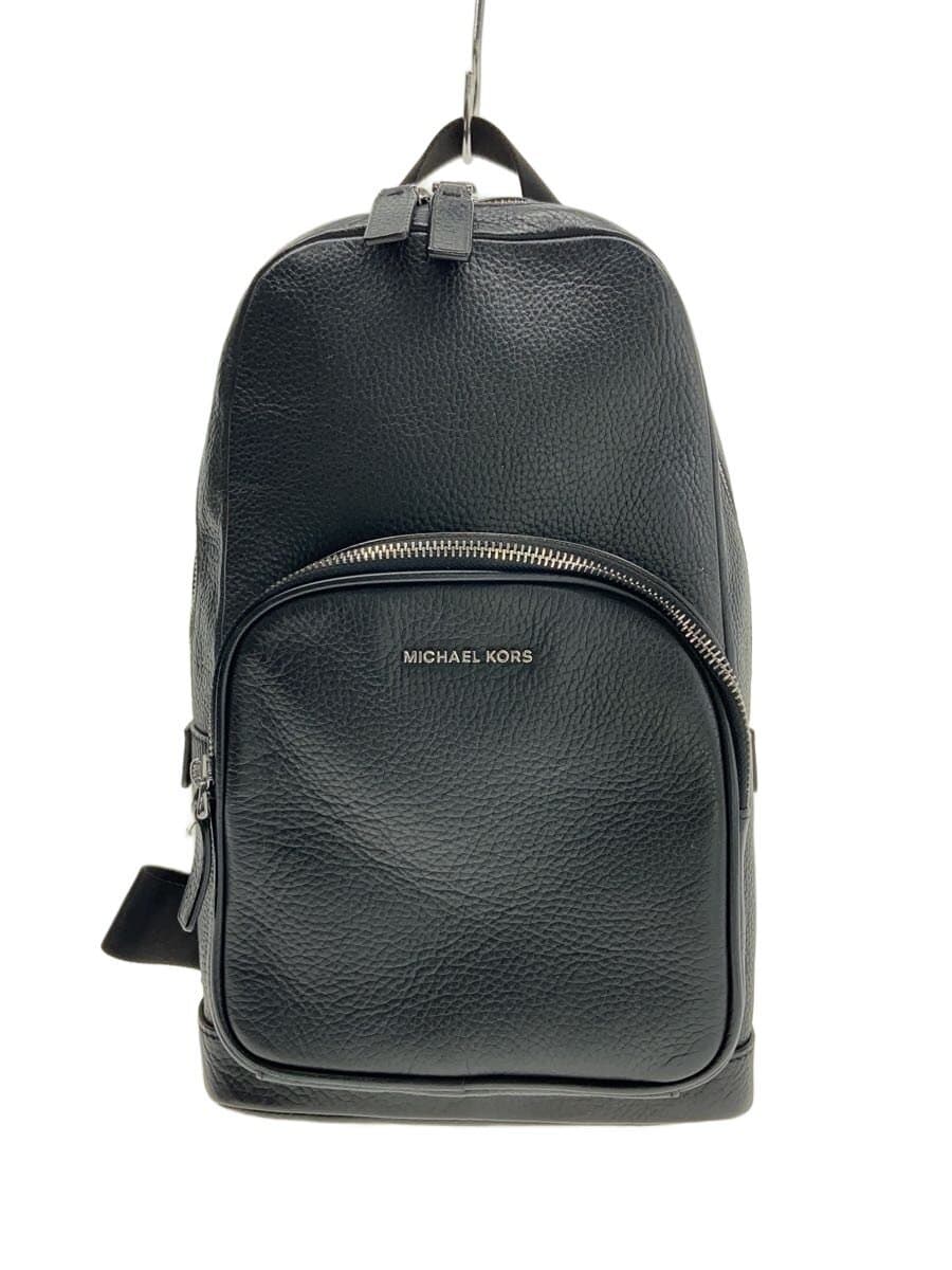 MICHAEL KORSCOOPER SLING PACK BLACK Shoulder Bag Leather BLK 37S1LCOY1L