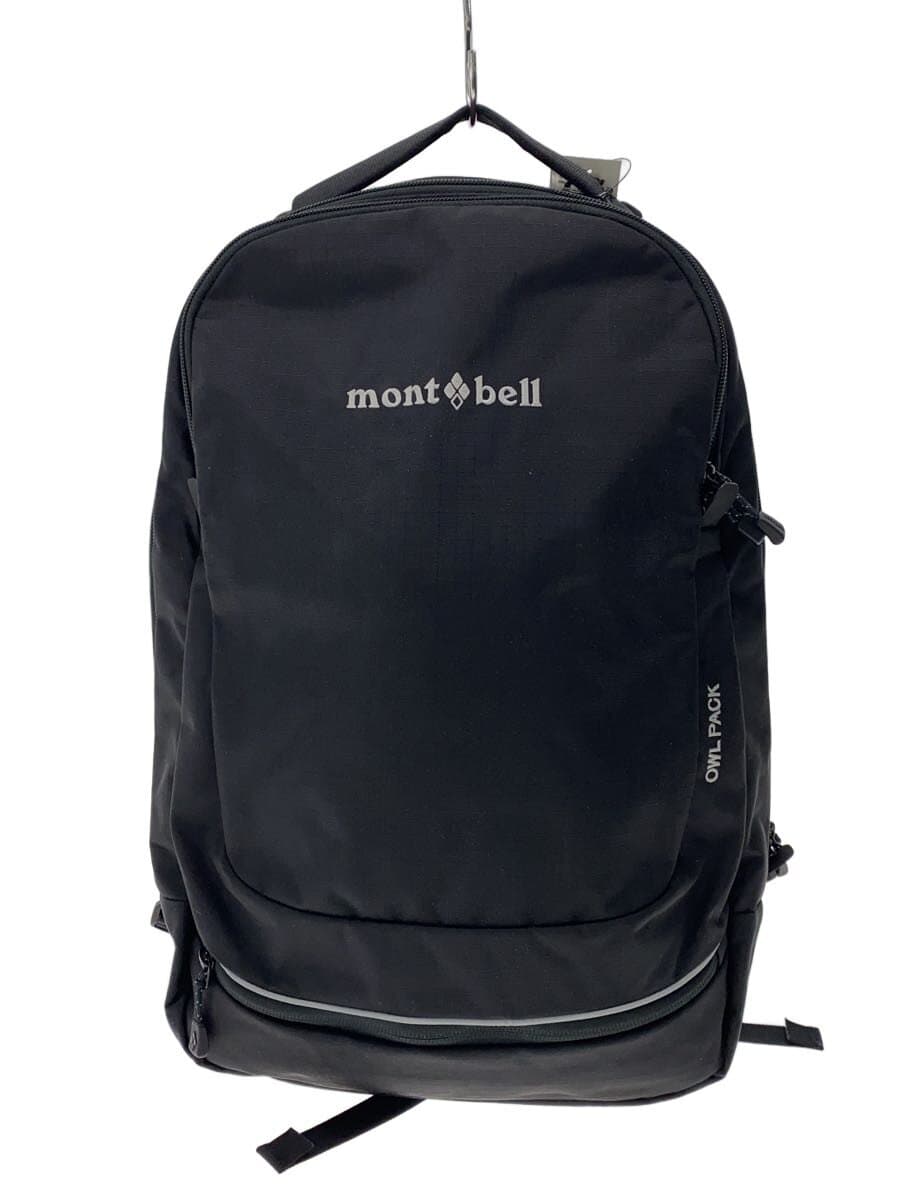 mont-bell Backpack Nylon BLK Solid 1123888 Owl Pack