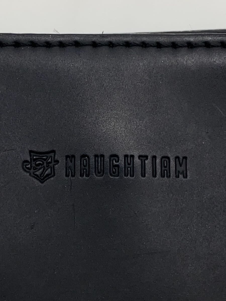 NAUGHTIAM Tote Bag Leather BLK 5