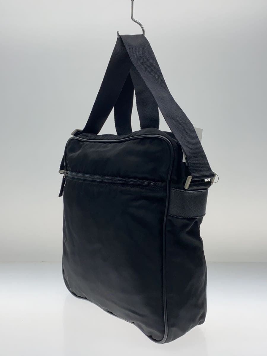 PRADA shoulder bag nylon BLK V161 2