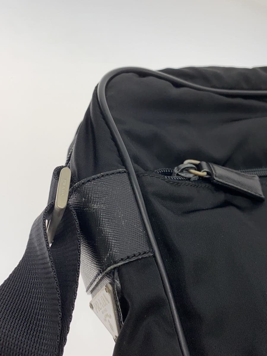 PRADA shoulder bag nylon BLK V161 7