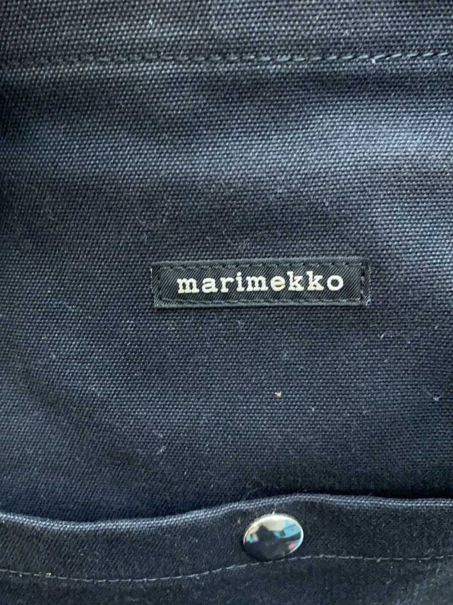 marimekko Backpack Canvas BLK Solid 040006 101914 5