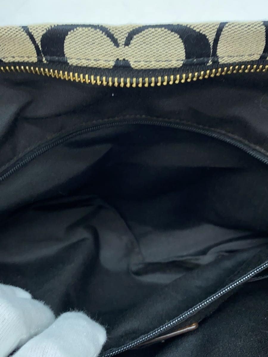 COACH Tote Bag_Signature_All Over Pattern Canvas BLK All Over Pattern 7