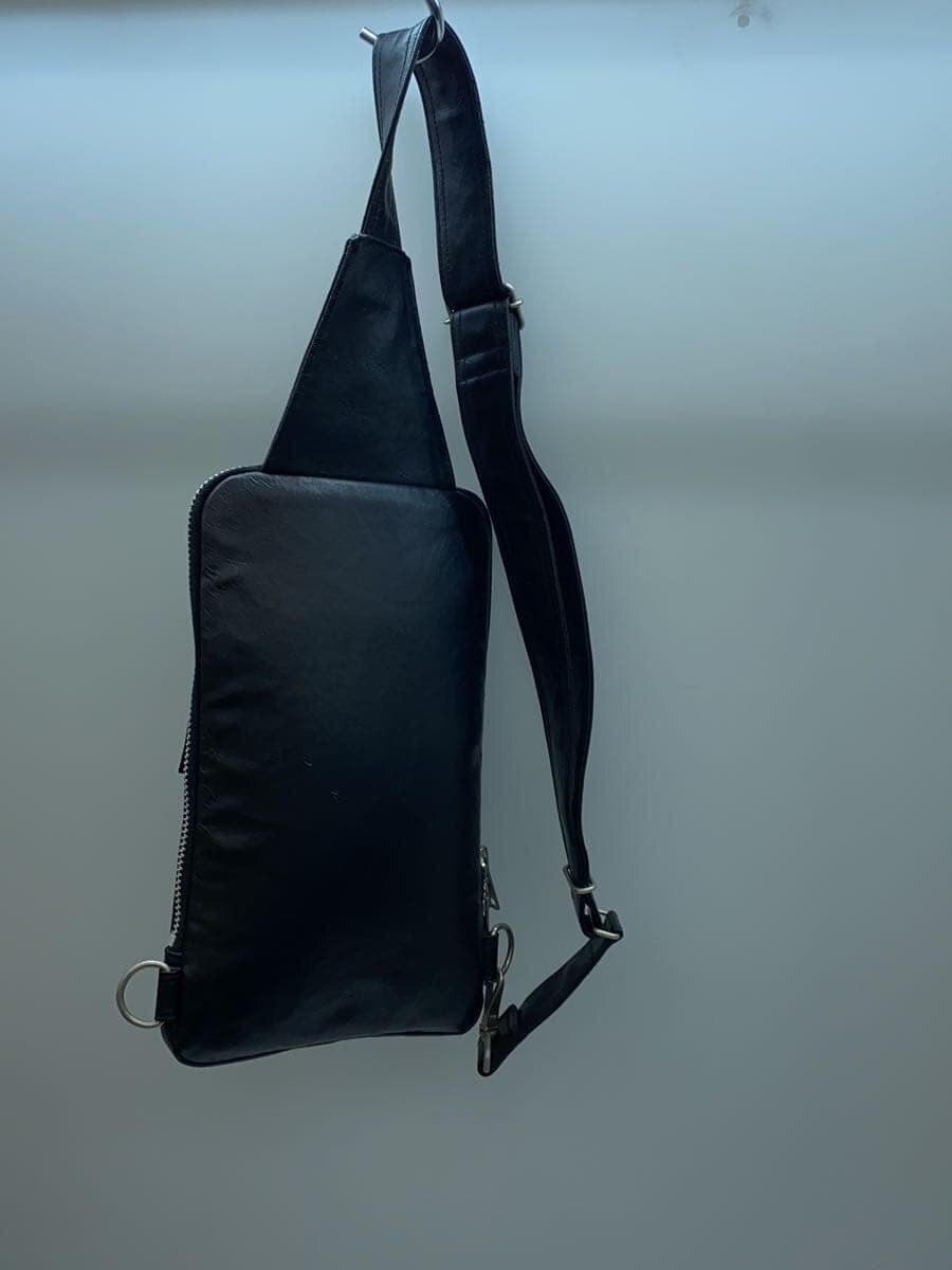 PORTER Shoulder Bag Leather BLK 3