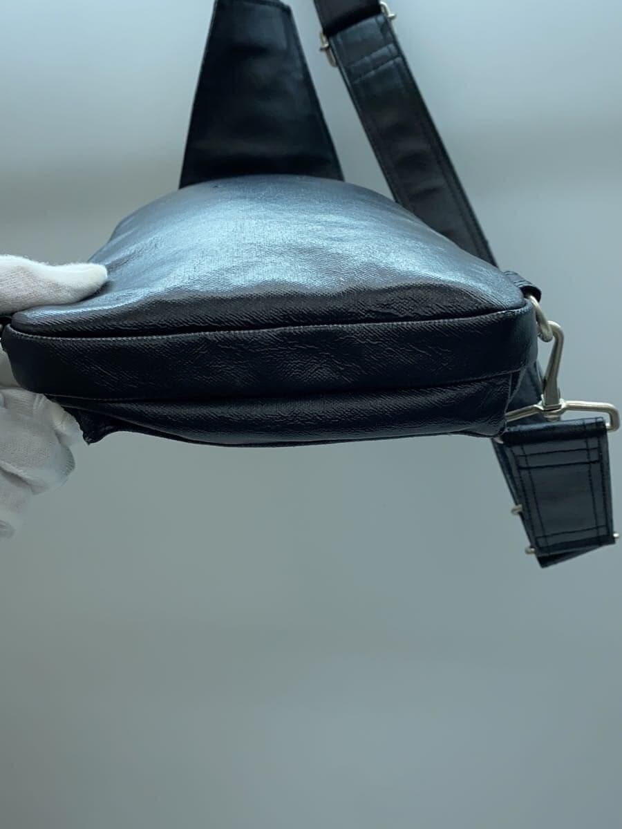 PORTER Shoulder Bag Leather BLK 4