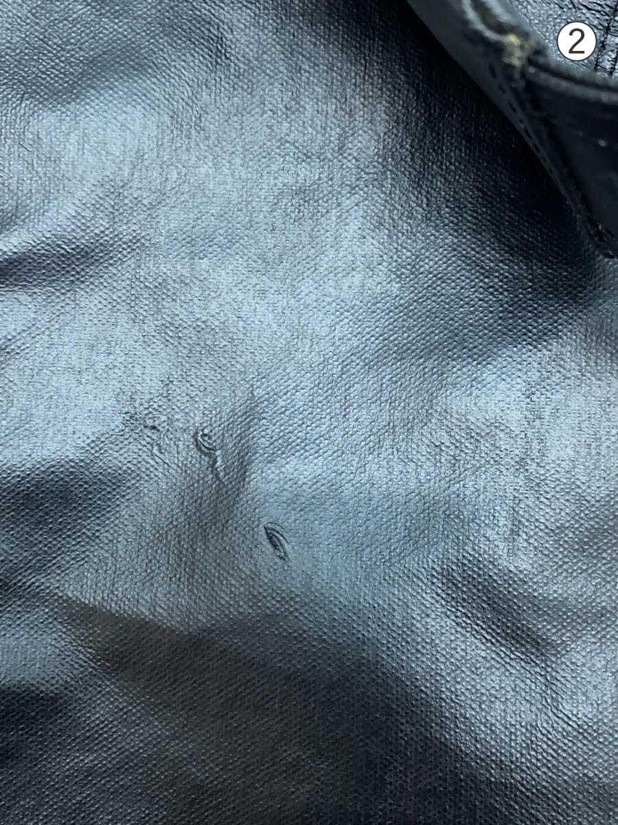 PORTER Shoulder Bag Leather BLK 8