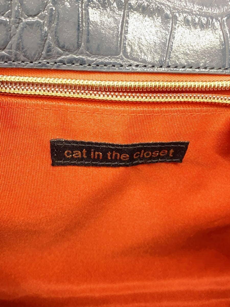 Cat in the closet shoulder bag cowhide CA-86 5