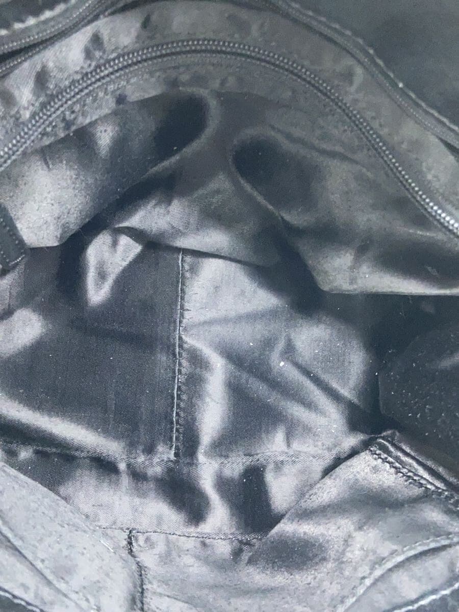 FRANCESCO BIASIA Shoulder Bag Leather BLK Solid 6