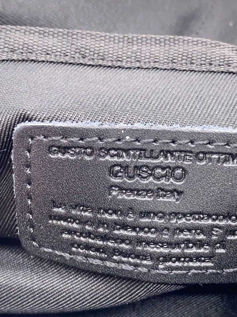 GUSCIO Tote Bag Leather GRY Solid 5