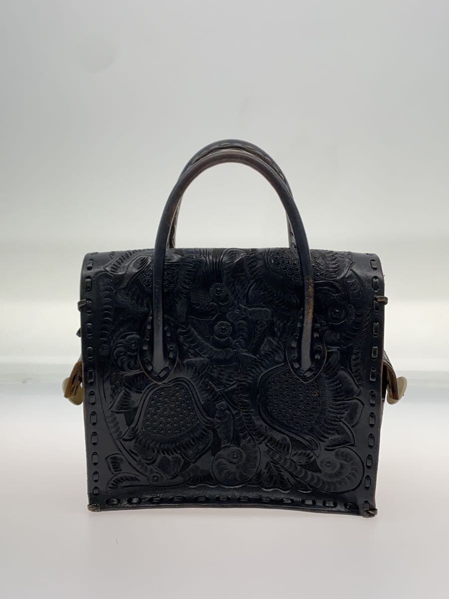 GRACE CONTINENTAL Handbag BLK All Over Pattern 3