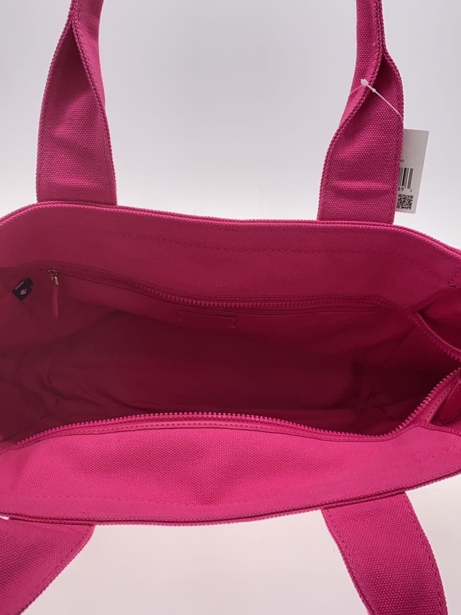 kate spade new york Tote Bag Canvas PNK Border Stripe KB695 6