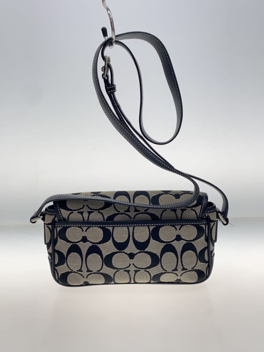 COACH Mini Field_Signature Canvas BLK All Over Pattern 3